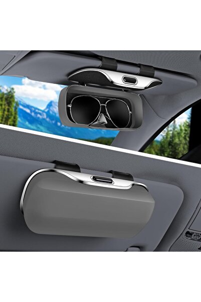 Arabest Sunglass Holder for Car Visor Clip,Car Visor Glasses Case,Vehicle Acc...