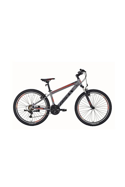 Bisan Cooper - 26 Jant 35 Cm Kadro 21 Vites Dağ Bisikleti - Metalik Gri Siyah...
