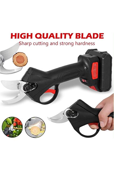 Generic Foarfecă Electrică cu Acumulator, Fara Fir, pentru Gradina si Bricola...