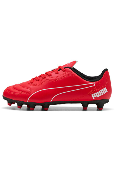 Puma Ghete de fotbal Classico Fg Jr, Roșii, Copii