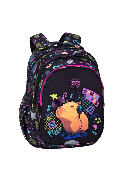 Cool Pack Ghiozdan cu 3 compartimente, Coolpack, Capybara, Negru