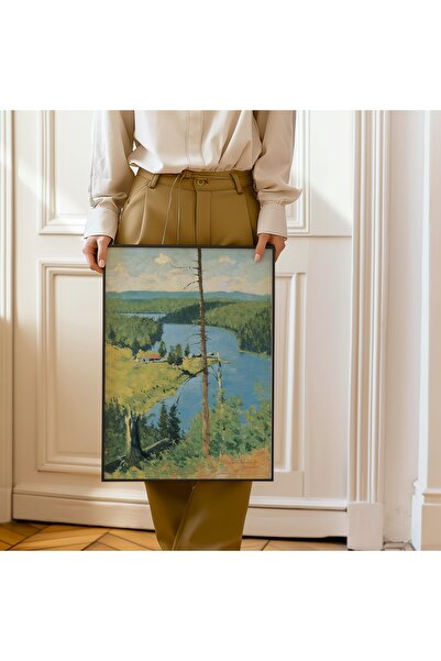 Pegziz Frederic R. Tabloul Țării Elanilor |   Poster artistic înrămat cu tema...