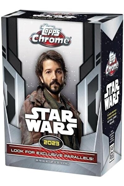 Star Wars Chrome 2023 Blaster Box Topps Paralele Exclusive