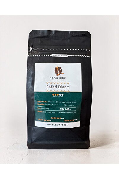 Safari Blend | Öğütülmüş Veya Çekirdek Filtre Kahve | %100 Arabica 250gr