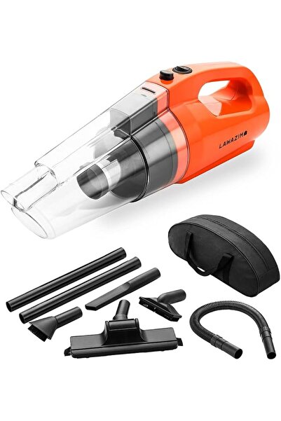 Lawazim Heavy Duty Cordless Vacuum Cleaner with Stainless Steel Filter – 100W...
