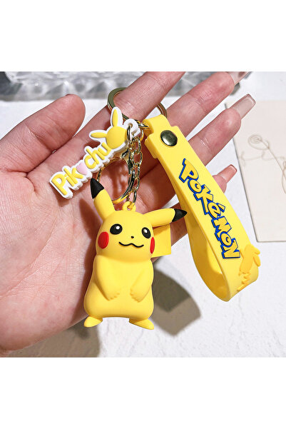 Choice5 1 Pokemon Pikachu Keychain Anime Action Figure Cute Charmander Psyduc...