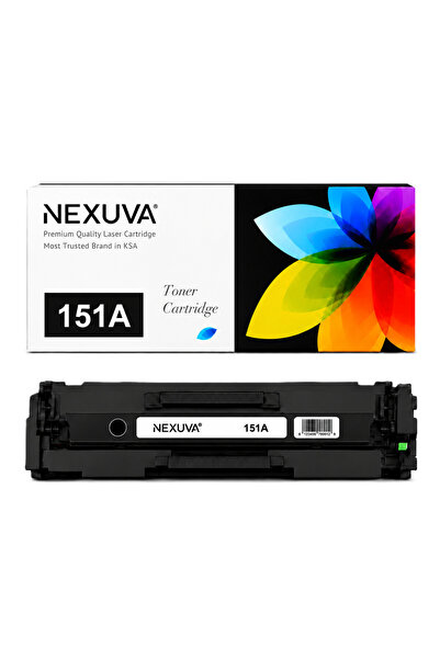 Nexuva خرطوشة حبر أسود متوافقة مع HP 151A – W1510A، تكفي لـ 3,000 صفحة