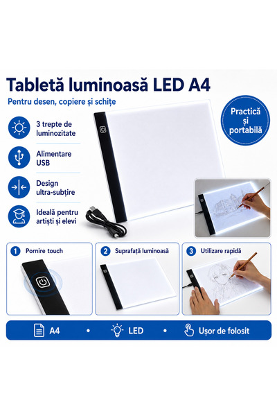 Generic Brand Graphics Tablets - White