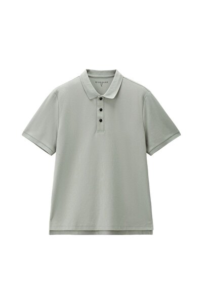 Giordano Men's Cotton Blend Pique Polo
