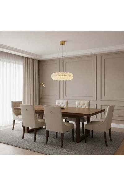 OEM MAYON Magno Crystal Chandelier, 60x60cm, 3000K/4000K/6000K, 160W, Μέταλλο...