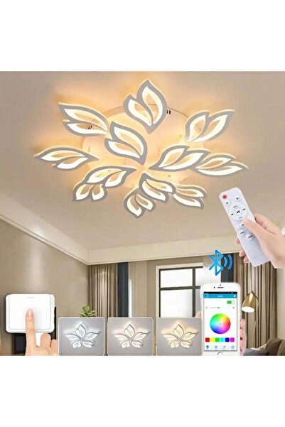 OEM LED полилей с дистанционно управление LILY 147W, 12 елемента, студена/топ...