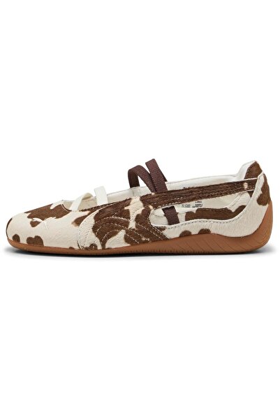 Puma Flats Speedcat Ballet Cow, Brown, Women