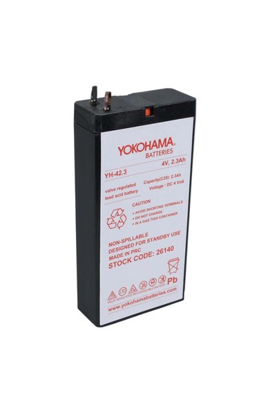POWER-XTRA Yokohama YH-42.3 4V 2300 mAh Bakımsız Işıldak Aküsü