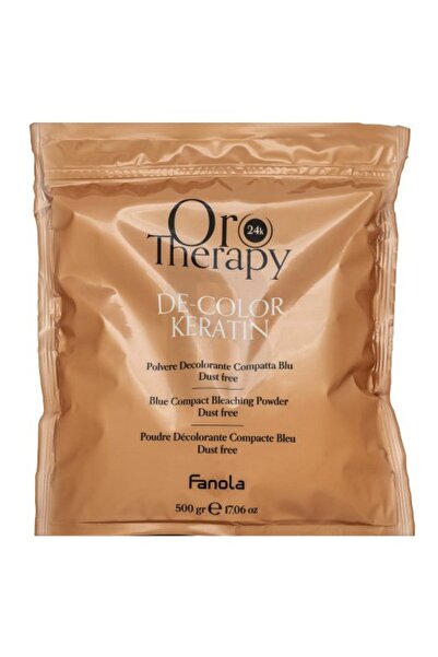Fanola Oro Therapy 24k Pudră de keratină descolorantă pentru iluminarea părul...