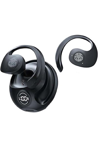 HXD Zoomlion ganric Black Wireless Open-Ear Bluetooth Headphones with Ultra C...