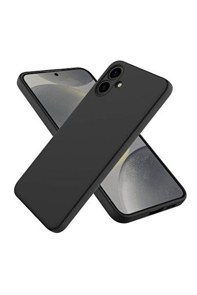 bzstore Husă pentru Samsung Galaxy A06, Silicon Negru