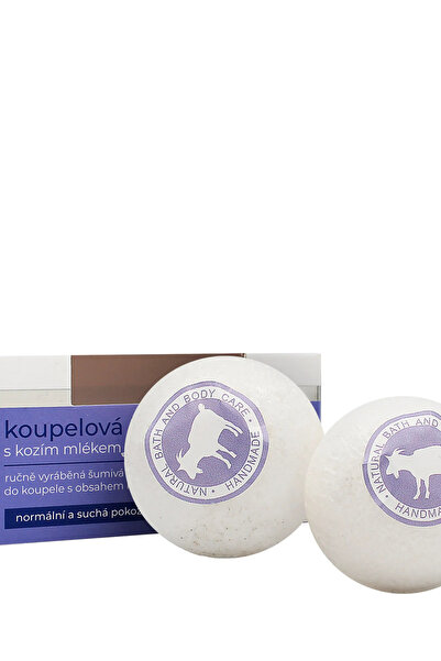 VIVAPHARM Бомбичка за баня с козе мляко 2 x 75 г