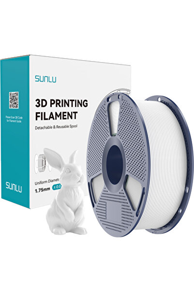 Sunlu PVB Filament Beyaz 1.75mm 1kg