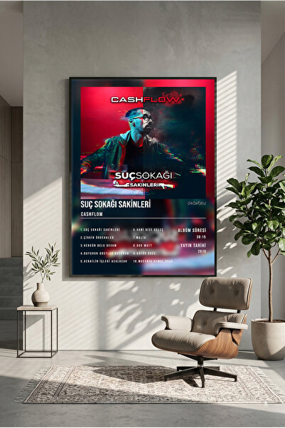 postercraft Cashflow Criminals of the Neighborhood Album Design Ξύλινη αφίσα ...