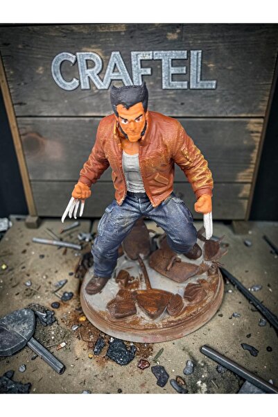 CRAFTEL Marvel Wolverine Figür 11 cm - Koleksiyonluk Masaüstü Obje