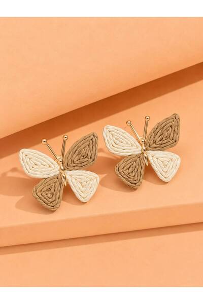 EMKSHOP Wicker Stylish Earrings