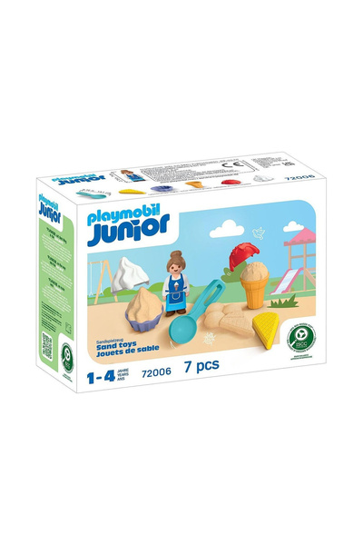 Playmobil Τζούνιορ: Παιχνίδια στην Άμμο με τον Ζαχαροπλάστη 72006