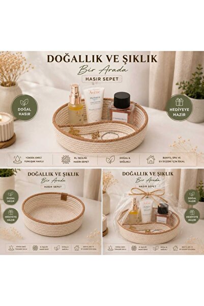 Hediyeninellitonu Wicker Basket Decorative Basket Handmade Wicker Basket Cand...