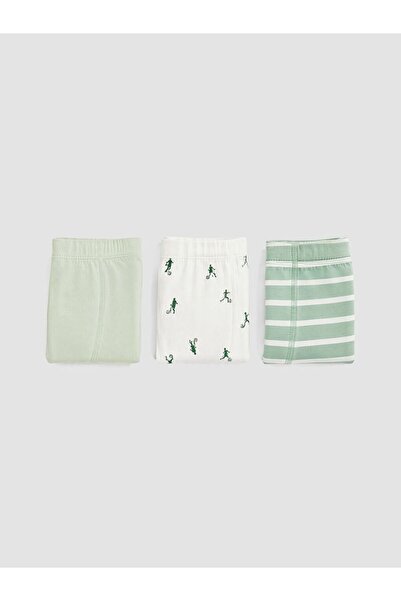 LC Waikiki LCW Kids Beyaz Erkek Çocuk Boxer 3'lü Paket
