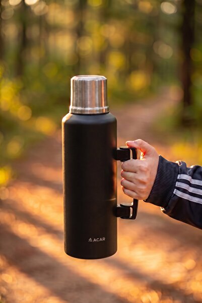 ACAR Termos din oțel inoxidabil Karat X Inox Negru - 2 L