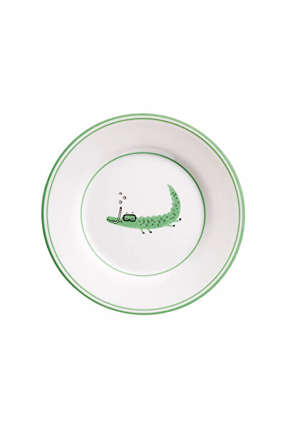 MAISON PETIT JOUR Farfurie de desert 20 cm Little Things Alligator