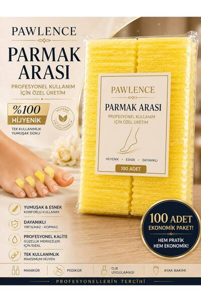 PAWLENCE Pedicure Toe Separators 50 Pairs