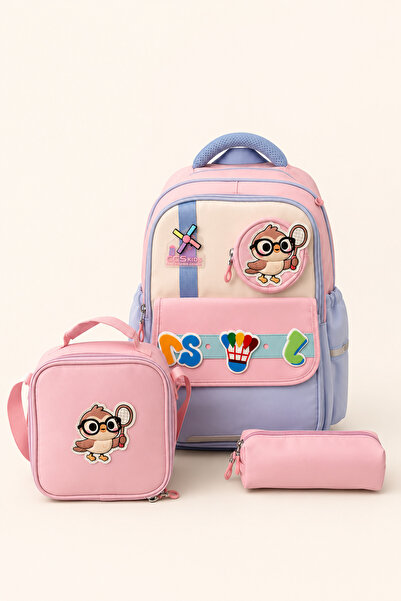 ÇÇS مجموعة حقائب مدرسية من CCS Kids للفتيات في المدارس الابتدائية مكونة من 3 ...