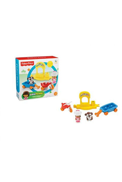 mattel ΜΙΚΡΟΙ ΑΝΘΡΩΠΟΙ - ΠΟΔΗΛΑΤΟ ΜΕ ΚΑΡΟΤΣΙ