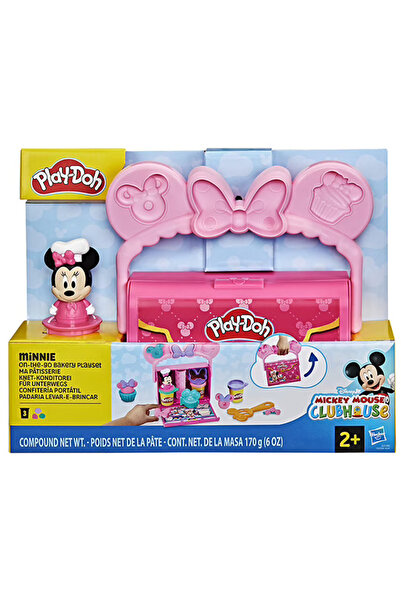 Hasbro Play-Doh: Disney - Jr On The Go Σετ Ζαχαροπλαστείου MINNIE (G3108)