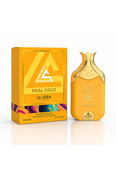 LASERA Real Gold, Apă de parfum, 100ml, pentru femei, portocală, bergamotă, v...