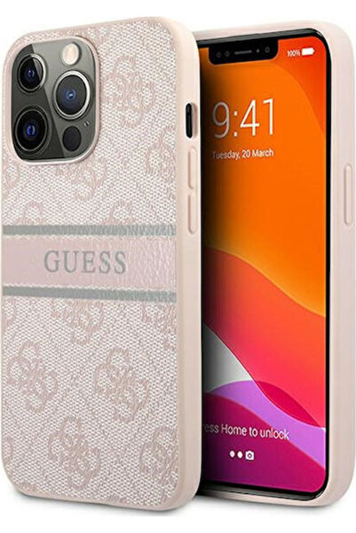 Guess Πίσω Κάλυμμα Πλαστικό Ροζ (iPhone 13 Pro) Κωδικός: GUE1262PNK
