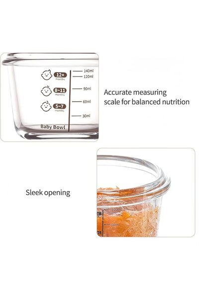 SmartMaster Small Square Glass Containers with Lids, Food Jars Airtight Glass...