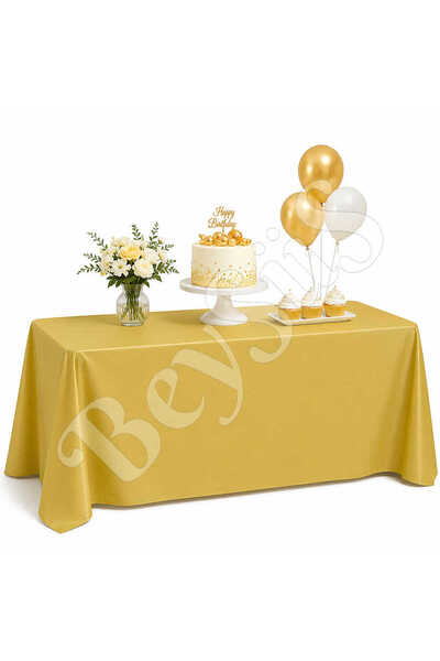 BeySüS Party Tablecloth Gold