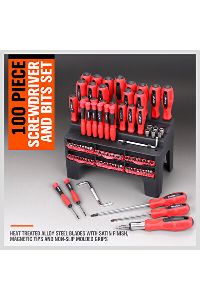 OEM Μαγνητικό σετ κατσαβιδιών 100 τεμαχίων Power Nut Nut Driver Bits Ratchet ΟΕΜ