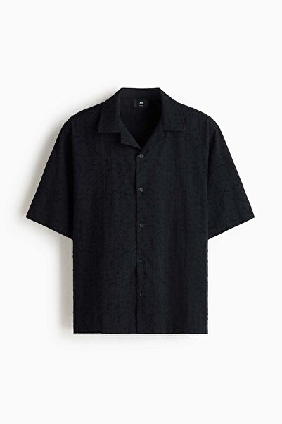 H&M Relaxed Fit Textured resort shirt