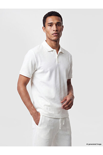 LC Waikiki Nevavm with a Difference Polo Collar Men's T-Shirt