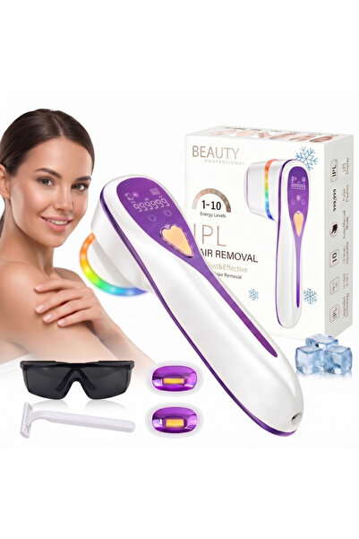 Clavi Epilator IPL 3 ÎN 1, Premium Clavi, Îndepărtare permanentă a părului fă...
