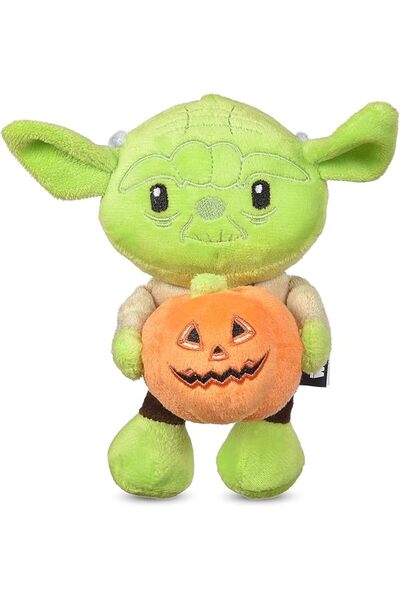 Star Wars لعبة قطيفة للحيوانات الأليفة على شكل يقطينة جروغو للهالوين مقاس 9 ب...