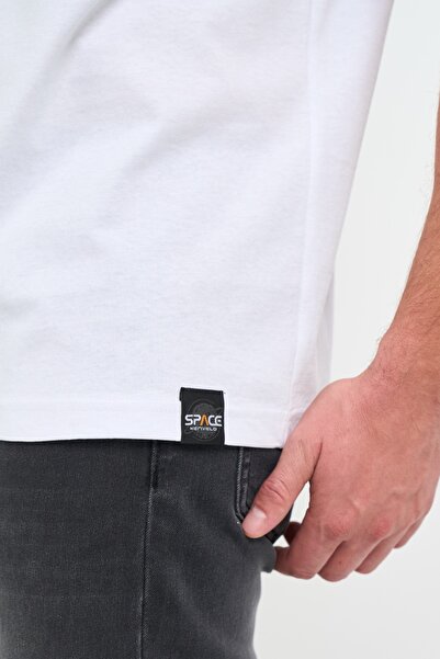 Kenvelo - Tricou barbat cu imprimeu astronaut