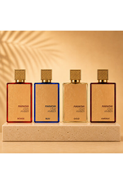 MANASIK SET 4 PARFUMURI 100 ML (2 DAMA + 2 BARBATESTI) - OUD AMBER X 4
