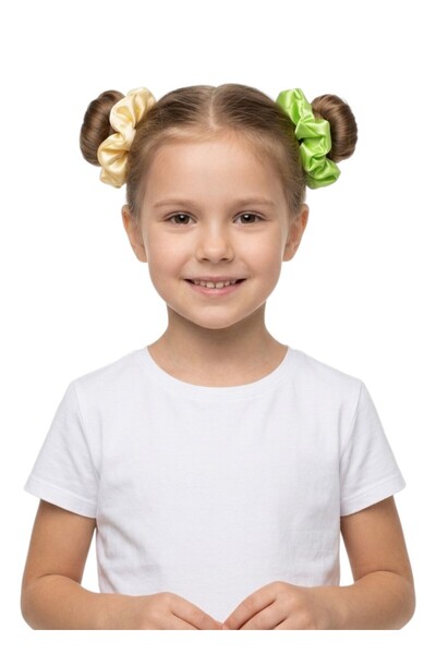 Bidani -Eya 2-piece Scrunchie Set - Multicolor