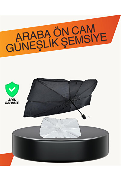 teknodayım Thick Fabric Windshield Sunshade – Fade Resistant, Deformation Res...