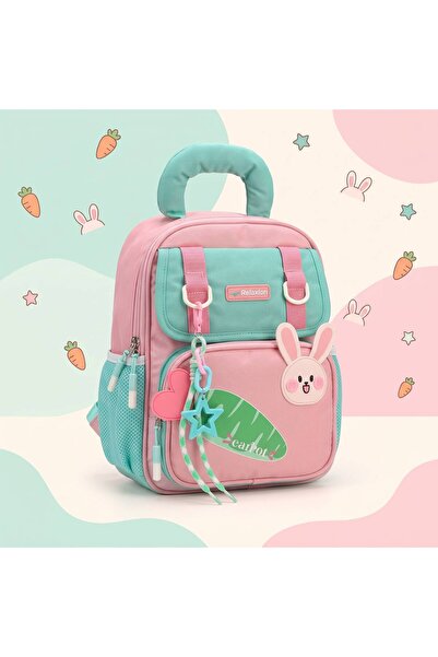 Relaxion Waterproof Fabric Backpack with Back and Shoulder Support, Rabbit Fi...