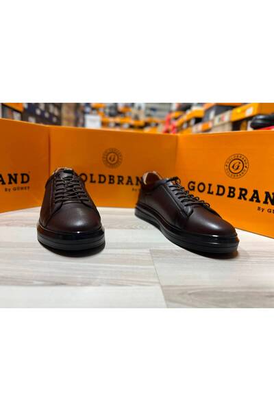 Goldbrand 2401 Genuine Leather Casual Comfortable Men's Shoes