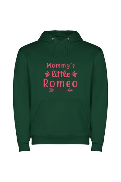 iLovePrints Charming Ray of Love Φούτερ με κουκούλα σε χρώμα Πράσινο